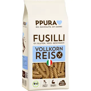 PPURA Fusilli Vollkornreis bio