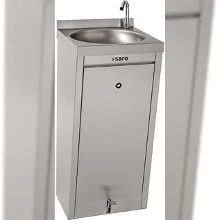 Saro Handwasch- / Ausgussbecken Modell TEXEL - Silber