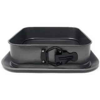GF - Springform Quadratisch - Kuchenform - Karbonstahl - Antihaftbeschichtung - 24 x 24 cm