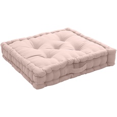 Enjoy Home 2007VRCS050050 Bodenpolster mit Baumwollgriff Old Rose 50 x 50 cm