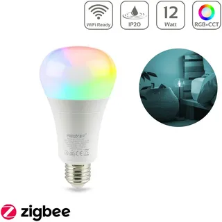 MiBoxer Zigbee 3.0 RGB+CCT Lampe 12W E27 FUT105Z