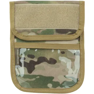 WISPORT TAKTISCHE ARMEE HALS ID HERREN WALLET HOLIDAY TRAVEL MULTICAM TARN