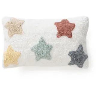 benuta Kissenbezug Stars Multicolor 30x50 cm , Textil , Stern/Sternzeichen , Rechteckig , 30x50 cm , Oeko-Tex® Standard 100 , Heimtextilien, Bettwäsche & Leintücher, Bettwäsche