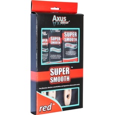 Axus Décor Super Smooth Pinsel Set – Rot (3 Stück)