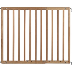 Bild Türgitter und Treppenschutzgitter zum Schrauben, Baukasten zum Zusammenbauen, ausziehbar 63-103,5 cm, Natur