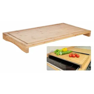 Hi Haushalt International HI 28031 Schneidbrett Abdeckplatte Bambus 54x28cm