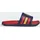 Adilette Comfort Dark Blue/Vivid Red/Crew Yellow 36