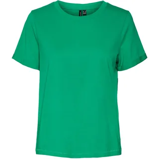 Vero Moda Damen Vmpaula S/S T-shirt Noos, Bright Green, M