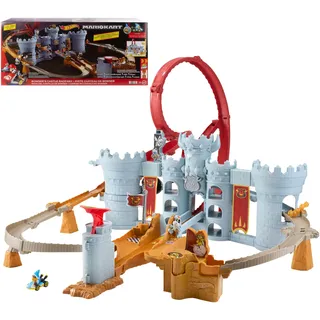 Hot Wheels Mario Kart Bowsers Schloss-Rennbahn", bunt,