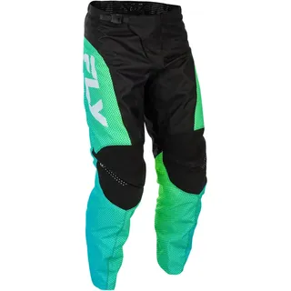 Fly Racing F-16, Textilhose - Rot/Schwarz/Weiß - 38