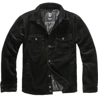 Brandit Textil Corduroy Jacke schwarz 5XL