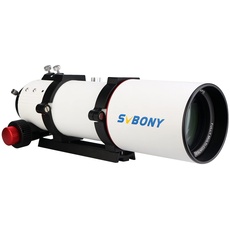 Svbony SV550 APO Refraktor Teleskop, 80F6 ED Apochromatischer Refraktor mit Rap Zahntrieb Okularauszug, FMC Triplet ED OTA, für Deep Sky Fotografie Visuelle Astronomie