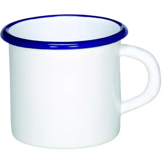 Krüger Emaille Becher Husum 0,35 L | Kaffeebecher, Teebecher, Campingbecher