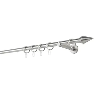 MYDECO »20mm Point Wandträger 12 cm« 1 läufig-läufig Fixmaß, silberfarben