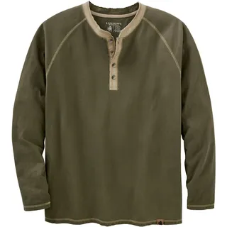 Legendary Whitetails Recluse Henley-Shirt für Herren, Armee, XX-Large Hoch