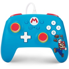Bild Kabelgebundener PowerA-Controller für Nintendo Switch - Ziegelbrecher-Mario, Gamepad, Spiele-Controller, kabelgebundener Controller Offiziell Lizenziert