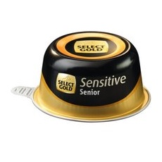 SELECT GOLD Sensitive Senior Huhn & Reis 20x125 g