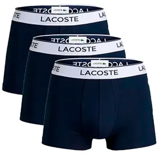 Lacoste 5h8621 Boxershorts 3 Einheiten - Navy Blue - M