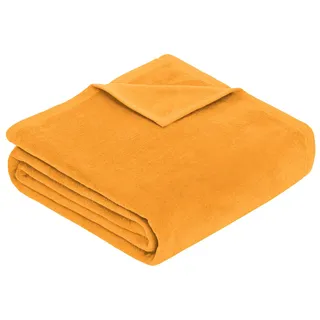 IBENA Porto Kuscheldecke 150 x 200 cm Gold