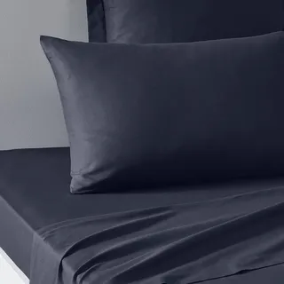 TODAY Essential Kissenbezüge, 50 x 70 cm, 100% Baumwolle, einfarbig, 2 Stück