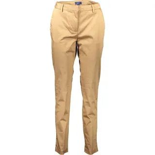 GANT Hosen Damen Textil Braun SF9078 - Größe: 42 - Beige