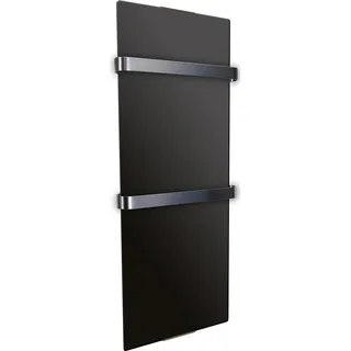 Strahlender handtuchwärmer 1200w schwarz Chemin'arte 141 - Schwarz
