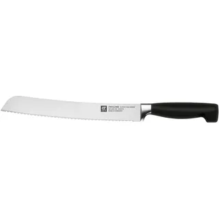 Zwilling VIER STERNE Brotmesser 23 cm Wellenschliff rostfrei