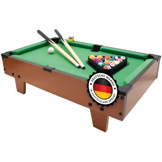 Kyto Mini Tischbillard für Kinder und Erwachsene – Kompakter Pooltisch für zuhause oder unterwegs - Mini-Billardtisch für das Büro