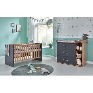 Arthur Berndt »Babyzimmer Set »Alessio« 2-teilig« Spar-Set, schwarz