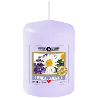 Duftkerze Lavendel Ø 7 cm H 10 cm - Allergenfrei