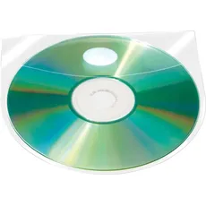 Q-Connect CD/DVD Hüllen selbstklebend, Optische Medien Zubehör