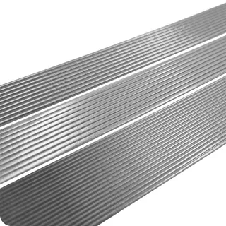 Smowo® 50 Stück Wachsstreifen Silber Set 200mm - Verzierwachs für Kerzen in verschiedenen Formen - Wachs für Taufe Kommunion Hochzeit