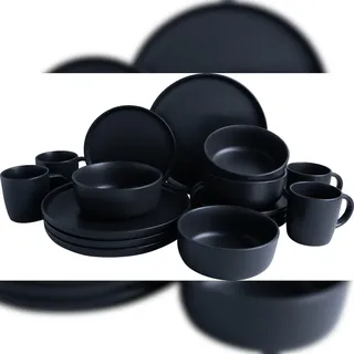 VAN WELL Nero Kombiservice 16-tlg. schwarz
