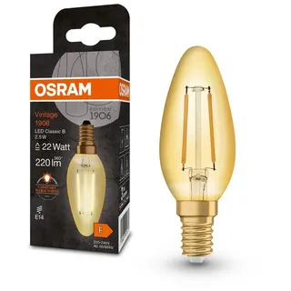 Osram LED-Lampe 1906 Classic B 2,5W E14 warmweiß 1 St.