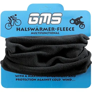 GMS-Moto Fleece, Multifunktionstuch - Schwarz - Einheitsgröße