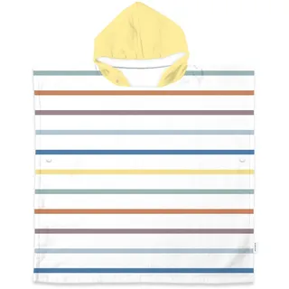 Tom Tailor Poncho , Gelb, Orange, Hellblau, Flieder , Textil , Uni , 60x120 cm , unisex , Pflegen, Baden, Kapuzenhandtücher