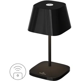 VILLEROY & BOCH LED-Tischlampe NEAPEL RC schwarz ceramic in-/outdoor fernbedienb...