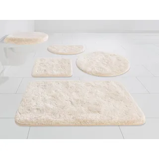 GRUND Badteppich Beige Ø 70 cm