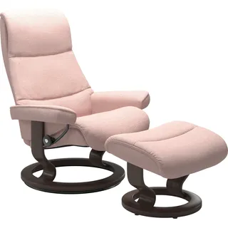 Stressless® Fußhocker »View«, mit Classic Base, Gestell Wenge Stressless® light pink Q2 FARON