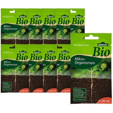 Dehner Bio Mikroorganismen, flüssig, 10 x 20 ml (200 ml), für je ca. 5 l