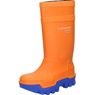 Dunlop Purofort Thermo+ Full Safety Unisex-Erwachsene Gummistiefel, Orange 37/38 EU, C662343.05, Medium