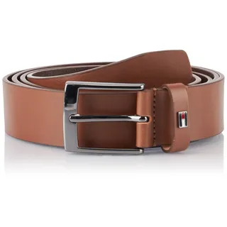 Tommy Hilfiger Gürtel Adan New Leather Belt 3.5 EXT W80 Tan