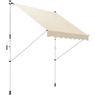 Outsunny Markise 150 x 280 cm beige