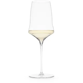 Josephinenhütte® JOSEPHINE N°1 Weißweinglas [DAS GLAS FÜR GENIESSER] - handgefertigt & mundgeblasen - 1er Set für Weißwein und Rosé - funktionales Design für intensives Aroma