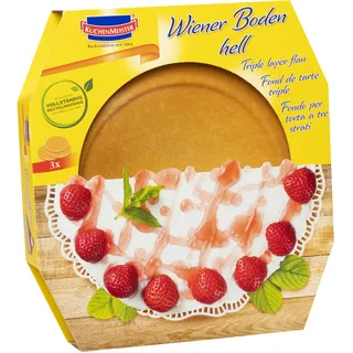 KUCHEN MEISTER Kuchenmeister Wiener Böden hell drei einzelne Böden luftig 400g