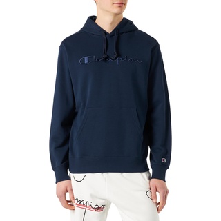 Champion Herren Rochester 1919 Logo Kapuzenpullover, Marineblau (Eco-Future), M