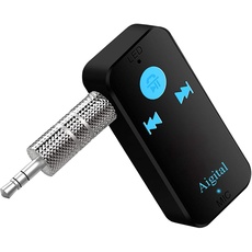 Bluetooth Musik Empfänger Mini Intelligenter drahtloser Bluetooth Music Receiver Freisprecheinrichtung Wireless Audio Adapter Audiogeräte für KFZ Lautsprechersystem 3.5 mm Aux TF/SD Karte