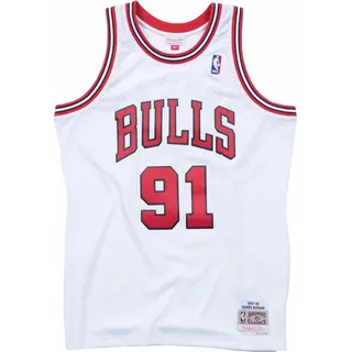 Mitchell & Ness Tshirts Nba Chicago Bulls Dennis Rodman Swingman, SMJYAC18079CBUWHIT97DRD, Größe: 178 - Weiß