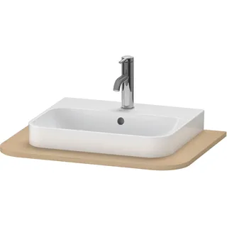 Duravit Happy D.2 Plus Konsole HP031B, 650x480 mm, 1 Auschnitt, für den Waschtischunterbau HP4940, HP4960, HP031B07171, Farbe: Mediterrane Eiche Echtholzfurnier