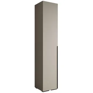 Möbel Kryspol Drehtürenschrank 236.7/50/47 1-türig , Metall , Nachbildung , 50x236.7x47 cm , Schlafzimmer, Kleiderschränke, Drehtürenschränke